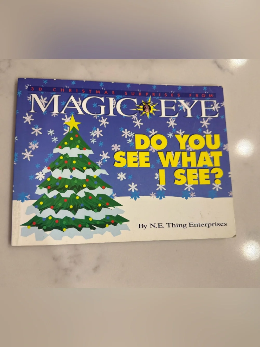 Magic Eye Do You See What I See Vintage Book 1994